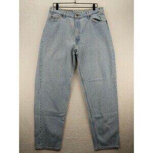 Levi’s 560 Loose Fit Tapered Leg Orange Tab 36x32 Light Wash Paper Tag